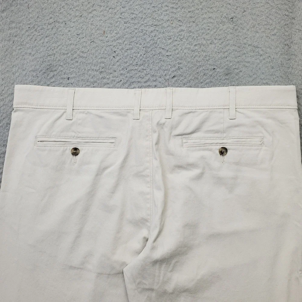 Sonoma Chino Pants Mens 40/36 Tan Flexwear Stretch Slash Pocket Straight Leg
